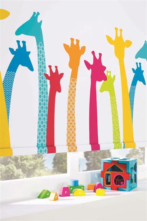 Prosperveil portable blackout blinds stick on temporary blackout window blinds for kids bedroom kitchen bathroom pleated fabric window curtains (blue, 90 x 180 cm) 2.9 out of 5 stars 12 £14.89 £ 14. Choose at Home Blinds - G-raf Jungle Children's Bedroom ...