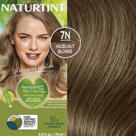 Naturtint 7N Hazelnut Blonde Permanent Hair Color 1 Ct Fred Meyer