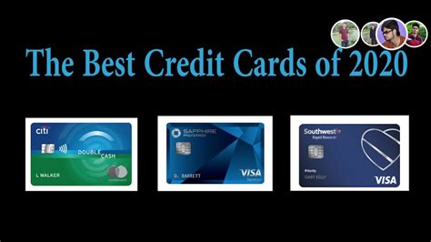News best credit cards awards winners Top Best Credit Cards of 2020 - YouTube