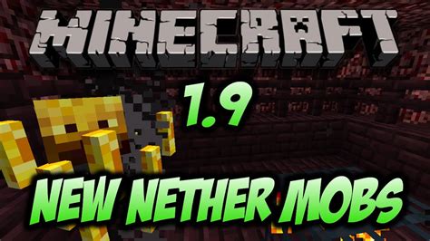 Minecraft 19 New Nether Mobs And Drops Hd Youtube