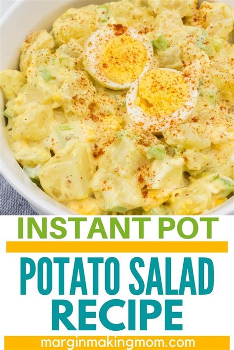 Quick Easy Instant Pot Potato Salad With Or Without Eggs Recipe Potatoe Salad Recipe