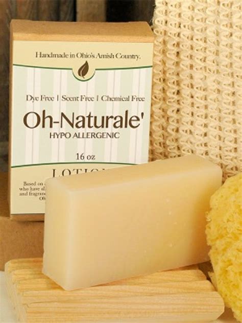 Oh Naturale Soap ~ All Natural Handmade Hypo Allergenic Bar Handmade