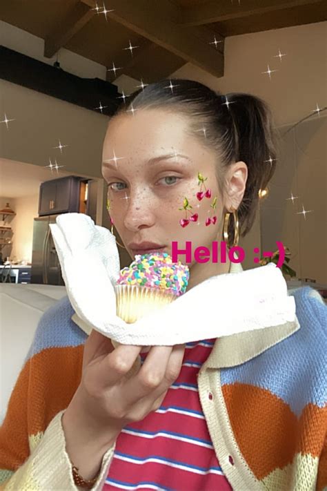 Bella Hadid Instagram Stories March 22 2020 Star Style