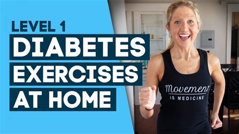 Diabetes Exercise Level 1 At Home Workout To Cure Diabetes