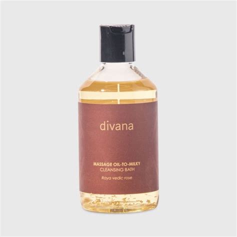 Divana Massage Oil To Milky Cleansing Bath Raya Vedic Rose Pure Fume