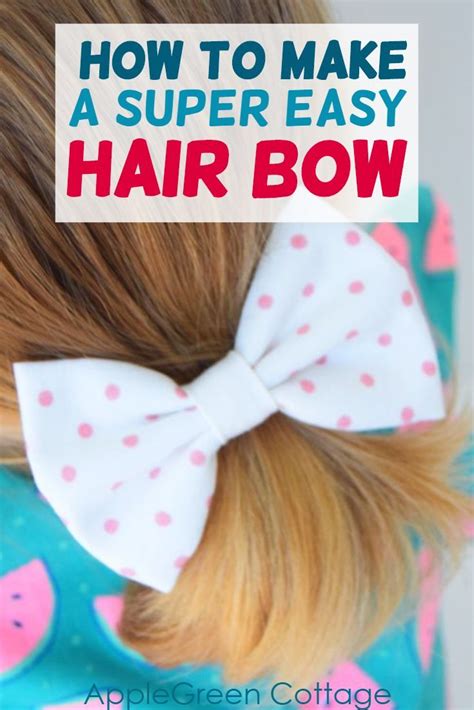 How To Make Hair Bows These Are So Easy In Making Hair Bows