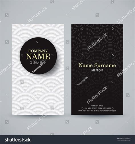 27,000+ vectors, stock photos & psd files. Name Card Design Template Business Card Stock Vector ...