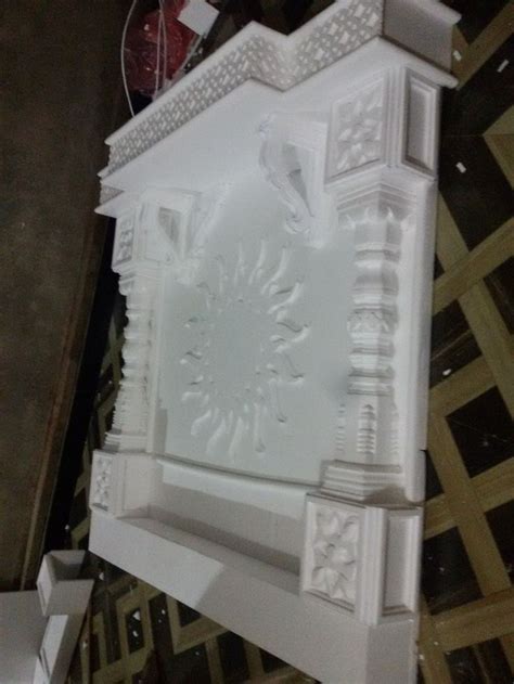 Pin By Kamlesh On Ganpati Decor Ganpati Decoration Design Styrofoam