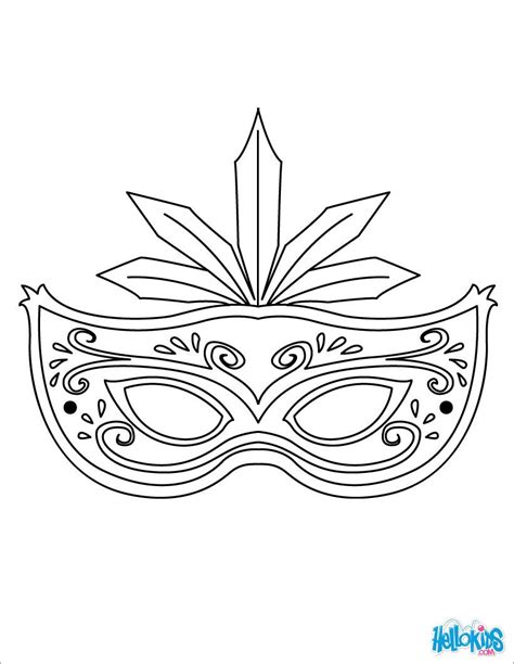 MASKS coloring pages Masquerade Mask Coloring mask, Mardi gras mask