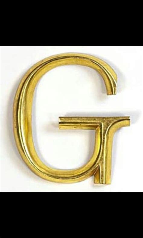 G Of Gold Letter G Lettering Gold Gilding
