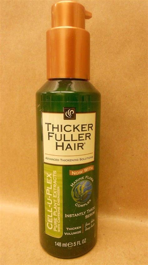 Thicker Fuller Hair Instantly Thick Serum Cell U Plex
