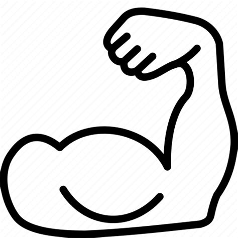 Arm Gym Hand Muscle Icon