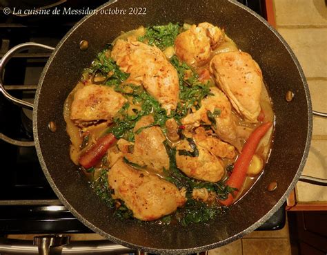 La cuisine de Messidor Poulet trop bon au jus de pomme