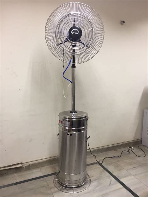 White Stainless Steel Mist Fan At Rs 13500piece In Noida Id 16041977988