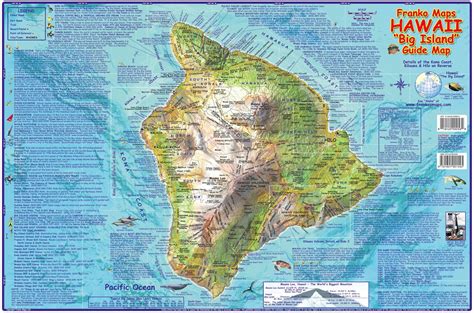 Hawaii Big Island Map Map Of The World