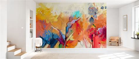 Colorful Abstract Painting Wall Murals Online Photowall