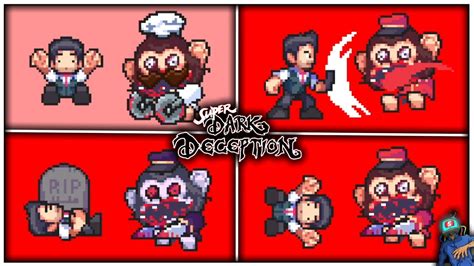 Super Dark Deception All Jumpscares Monkey Chef Monke Frenzy Demo