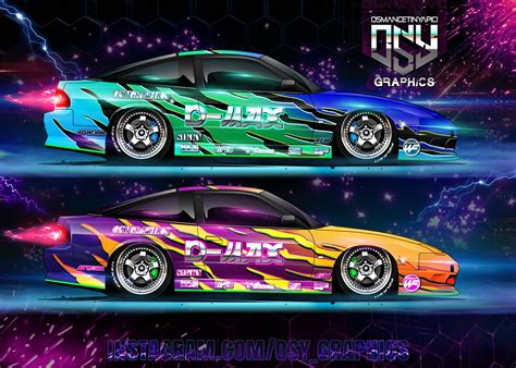 Jdm Style Livery Design By Osy Graphics Car Wrap Design Racing Car