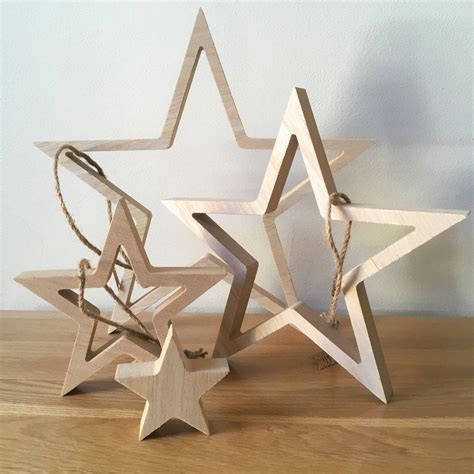Wooden Stars Sets From East Of India Alternative Wreath Wedding