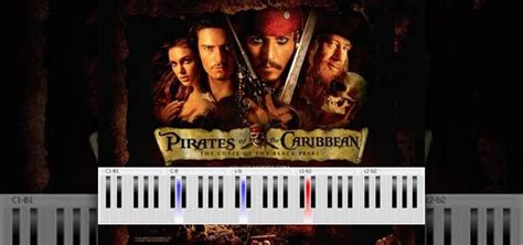 Mute or turn off to practice each hand separately. How to Play "He's a Pirate" from Pirates of the Caribbean ...