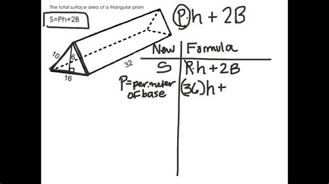 Find The Surface Area Of A Triangular Prism Garetwriter