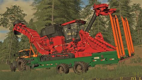 Fs19 Trailer For Sugar Cane Harvester V1000 • Farming Simulator 19