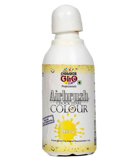 Colour Glo Professionals Yellow Airbrush Chock Pearl Colour 25 G Buy