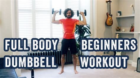 Full Body Beginners Dumbbell Workout The Body Coach Tv Weightblink