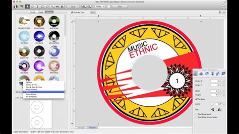 Jewel case template for mac pages? CD/DVD Label Maker for Mac - Free Download Cover Designer Software