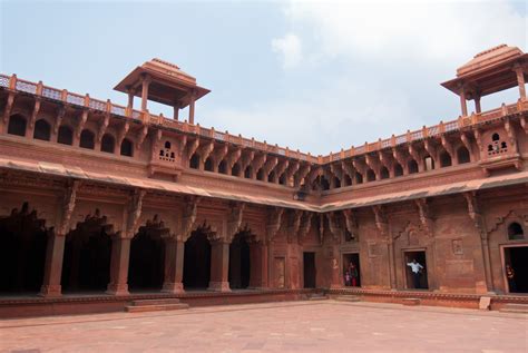 Jahangiri Mahal Agra Fort Built By Akbar Interior Mughal