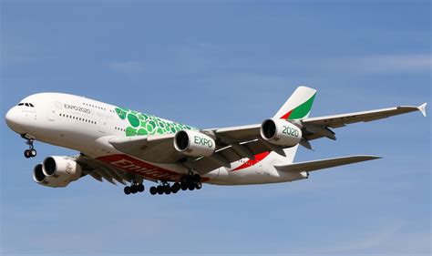 Emirates Airbus A380 861 Expo 2020 Dubai Green Livery Emirates Airbus