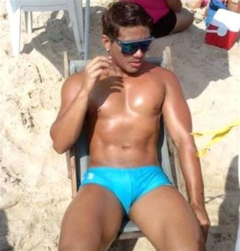 Cute And Sexy Guy In The Beach By Antoni Azocar Swimsuits Sexy Men Beach