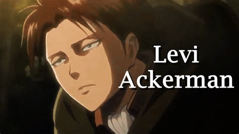 Levi Ackerman The Reluctant Heroes Amv Youtube