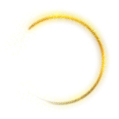 Circle Freetoedit Gold Glitter Round Effect Decoration