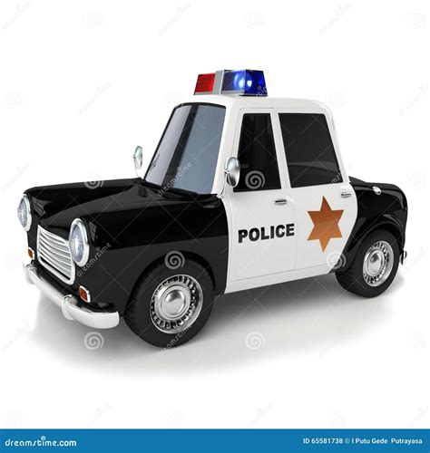 Police Car Stock Illustration Illustration Of Traffic 65581738