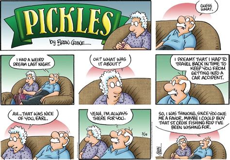 Pickles By Brian Crane For March 29 2015 Comics Cartoon Strip Comics Love