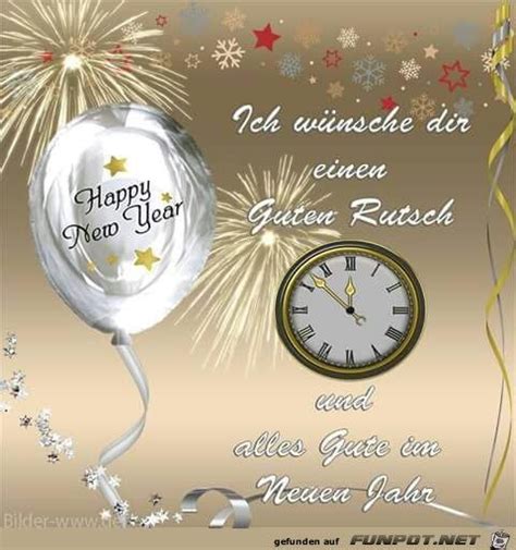 Ein neues jahr, es schlägt die uhr. #Bild #Dateien #Der #ein #eine # Fürs | Guten rutsch, Silvester wünsche, Silvester sprüche