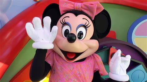 Minnie Mouse Meet And Greet At New Mickey Mouse Clubhouse Set Disneys