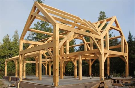 Timber Frame Roof Structure