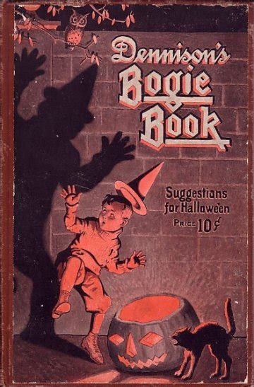 A Nostalgic Halloween Dennisons Bogie Book Cover