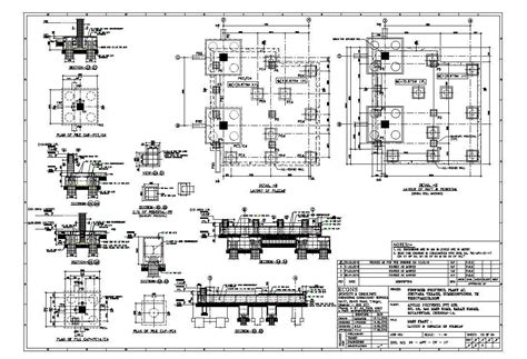 Foundation Detail Is Given In This Autocad Drawing File Download This