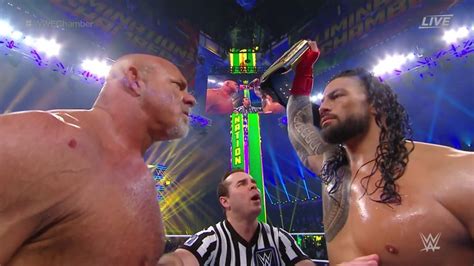 WWE Elimination Chamber: Goldberg Vs. Roman Reigns (WWE Universal Title