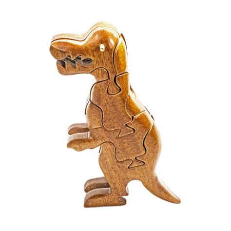 Tyrannosaurus Rex Puzzle Animal Aloha Wood Art