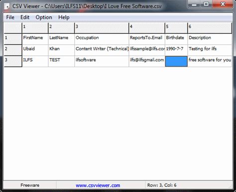 5 Free Csv File Reader Software For Windows