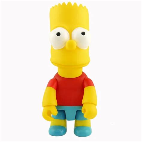 New Arrival The Simpsons Toys Model Qee Bart Doll Simpsons Figurine Pvc Figure Toys 28cm In