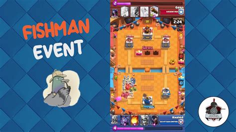 Clash Royale Fisher Man Best Attack Gameplay Youtube