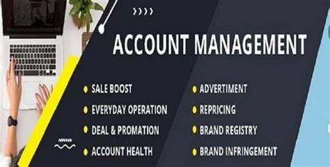 e commerce account management service at rs 2999 month account management खाता प्रबंधन की