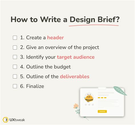 What Is A Design Brief And How To Write It Uxtweak