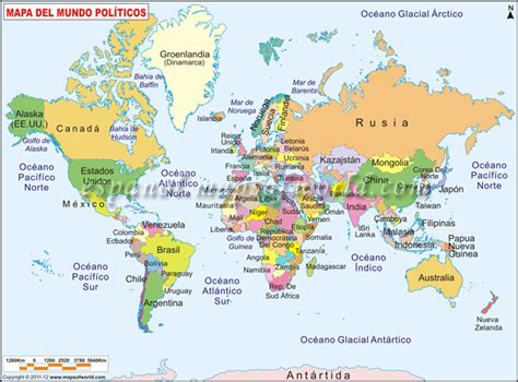 Características generales mapas gigantes de pared: Mapa de paises del mundo con nombres - Imagui