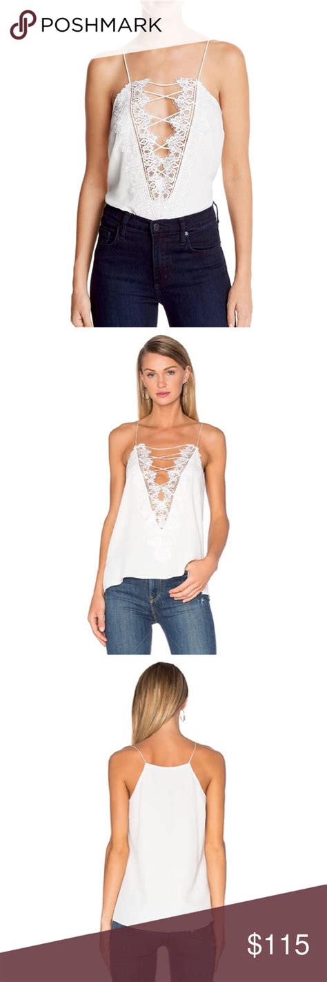 This was so crazy this time. Cami NYC • Charlie Cami • NWOT Item: Charlie Cami in White Condition: New without tags ...